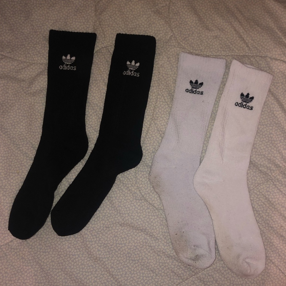 Adidas Black & White Socks Bundle